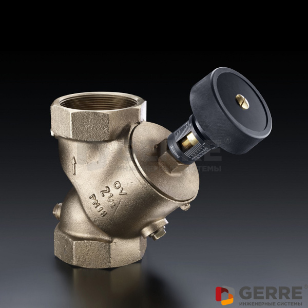 Регулирующий вентиль Hydrocontrol VTR Ду65, 2 1/2 "ВР, бронза, c заглушками Вентили Hydrocontrol