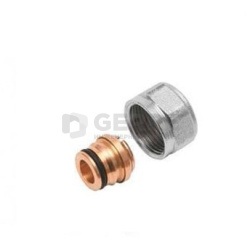 Универсальный соединитель на медную трубу, Ø15 G3/4 
