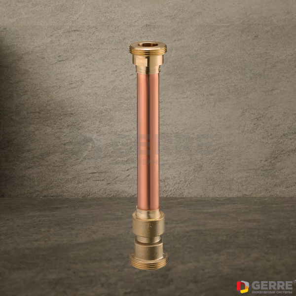 Обратный клапан с присоединительной трубкой Regumat Ду 25-130, длина = 212 мм Обвязка для котлов Regumat