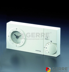 Комнатный термостат-часы с недельной настройкой, 230 В 