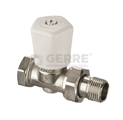 Ручной радиаторный клапан Heimeier Mikrotherm F, Dn 15, прямой Ручные радиаторные клапаны Heimeier (Германия)