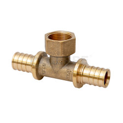 Тройник аксиальный с внутренней резьбой MVI 16x1/2&quot;x16 