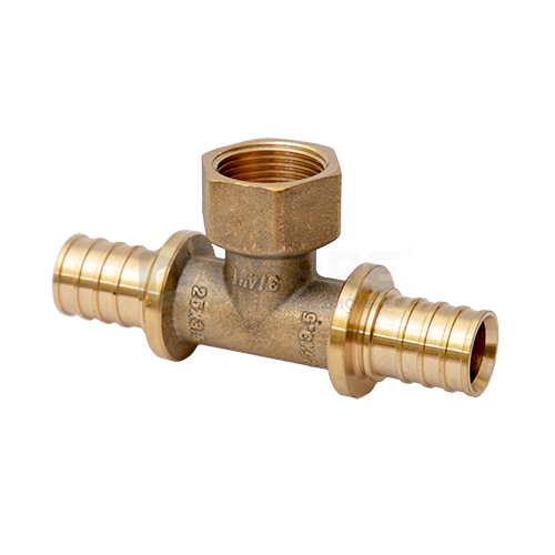 Тройник аксиальный с внутренней резьбой MVI 16x1/2"x16 Фитинг аксиальный MVI