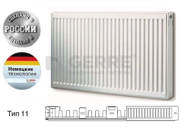 Стальной панельный радиатор Buderus Logatrend K-Profil 11/400/1800 Buderus