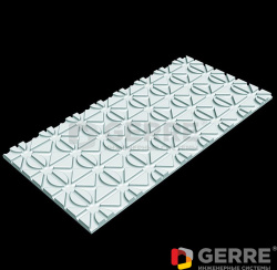Монтажный мат для сухой укладки 1000x500x25мм из пенополистирола, WLG 035 