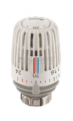 Термостатическая головка Heimeier К, стандартная, 6-28°C, цифровая шкала, белая 