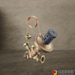 Регулятор перепада давления Hydromat DTR Ду32, 1 1/2 &quot;НР, 250-700мбар, бронза 