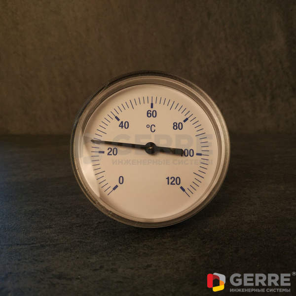 Термометр для насосных групп 8 поколения, синий Комплектующие для котельных Meibes (Германия)