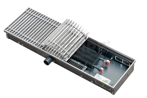 Techno Air KVVZ 350-85-900 - внутрипольный конвектор с воздухоотводами 