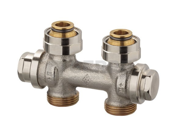 Узел нижнего подключения радиаторов Heimeier Vecotec Eclipse прямой G3/4" Арматура для нижнего подключения Heimeier