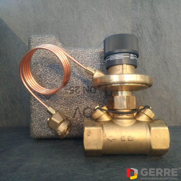 Регулятор перепада давления „Hycocon DTZ“ 50-300мбар, DN20, 3/4"ВР Вентили Hycocon