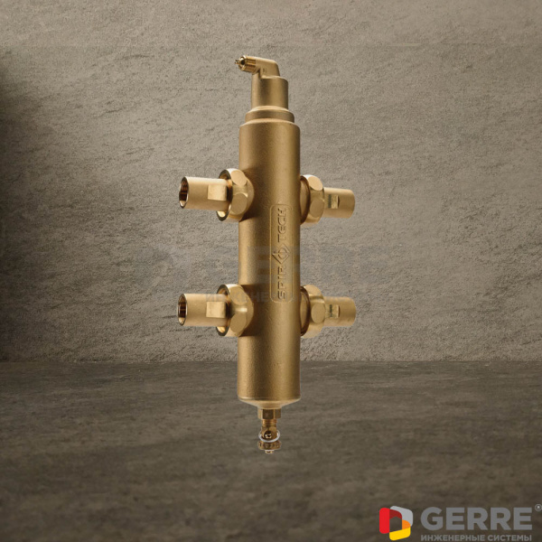 Гидравлический сепаратор Spirocross 1 1/4"/ 110°С/ латунь Spirocross