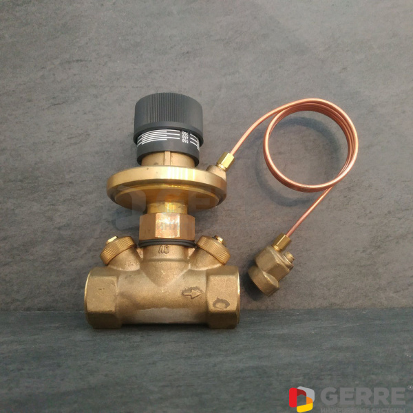 Регулятор перепада давления „Hycocon DTZ“ 250-600мбар, DN20, 3/4 "ВР Oventrop