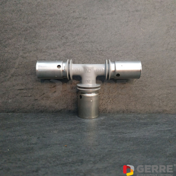 Пресс-тройник Cofit PDK" 16 х 20 х 16 мм Фитинги для труб Copipe Oventrop