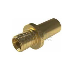 Cоединитель двухсторонний ниппельный латунный UltraLine 22 Steel 25х2,5 