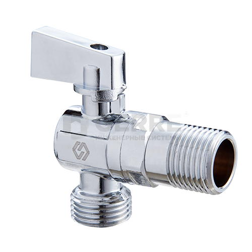 Кран сантехнический для подключения приборов MVI 1/2" х 1/2" наружная-наружная Запорная арматура MVI