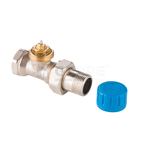 Клапан термостатический прямой MVI с преднастройкой 1/2" Запорная арматура MVI