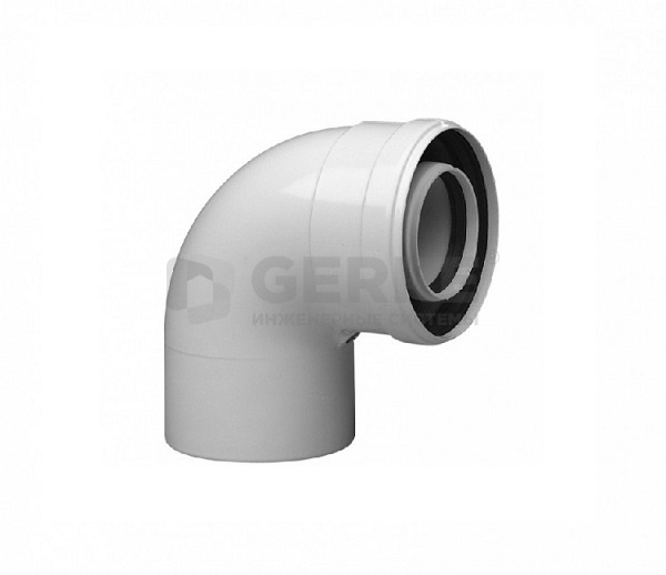 Угловое колено DN60/100 90° - Buderus Buderus