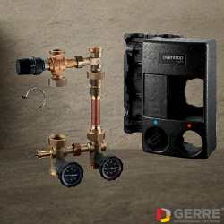 Станция „Regumat RTA-180“ Ду 25, без насоса, с универсальной теплоизоляцией 