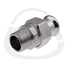 Соединитель разъемный с наружной резьбой press, 22 x R¾ 