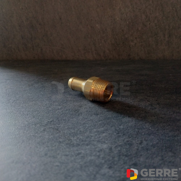 Штуцер для шланга, с НР 3/8", латунь Oventrop