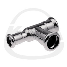 Тройник редукционный press, 22 x 22 x 15 