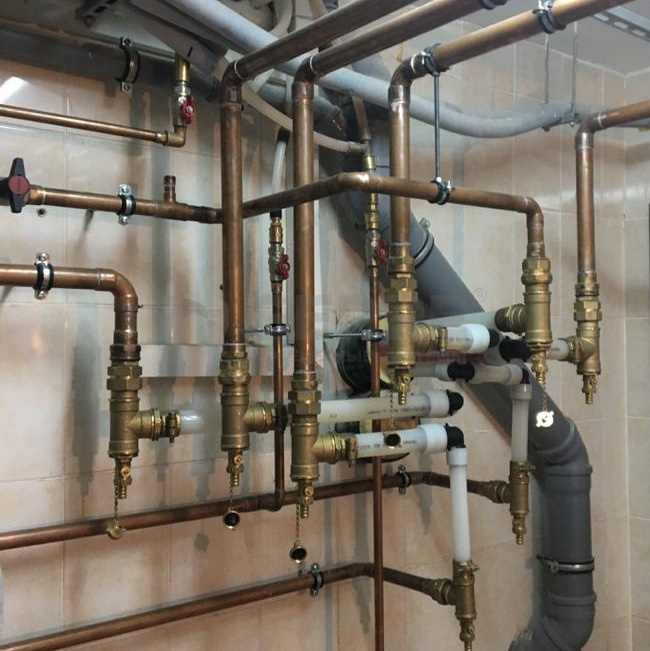 Котельная в частном доме с котлом Viessmann Vitogas 100F 59350