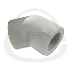 Отвод 45°, 63 мм Фитинги и комплектующие для полипропиленовых труб KAN-therm (Польша)