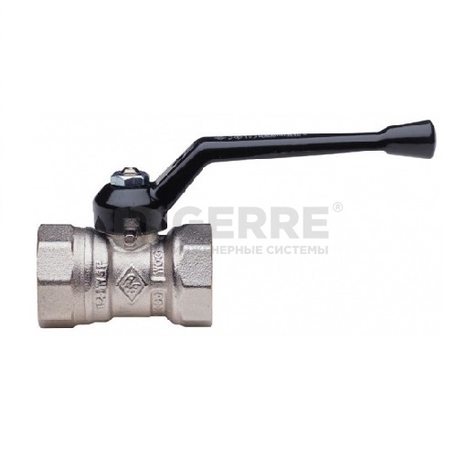 Шаровый кран Rubenetterie Bresciane UNI-SFER серия 1500 1/2", вн/вн резьба, алюминиевая рукоятка Шаровые краны Rubinetterie Bresciane UNI-SFER серия 1500