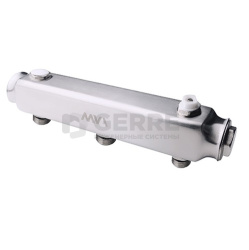 Коллектор из нержавеющей стали MVI, м\ц 100мм, 1 1/4&quot;x1/2&quot;, 7 выходов 
