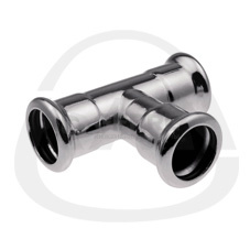 Тройник press, 35 x 35 x 35 Фитинги и комплектующие для оцинкованных труб KAN-therm (Польша)