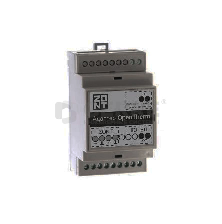 Адаптер OpenTherm DIN (724) - адаптер на DIN-рейку для подключения по цифровой шине OpenTherm Термостаты и контроллеры ZONT 
