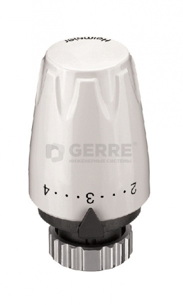 Термостатическая головка Heimeier DX, 6-28°C, настройка 1-5, белая Термостатические головки Heimeier (Германия)