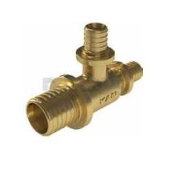 Тройник редукционный латунный UltraLine - 32х3,0/25х2,5/20 