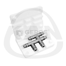 Тройник латунный обводной Push, 18 х 2/ 14 х 2/ 18 х 2 Фитинги и комплектующие для труб из сшитого полиэтилена KAN-therm (Польша)