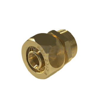 Соединитель латунный свинчиваемый UltraLine - 25 PH G3/4" Система KAN-therm UltraLine