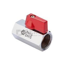 Кран шаровый мини MVI 1/2&quot; внутренняя-внутренняя 