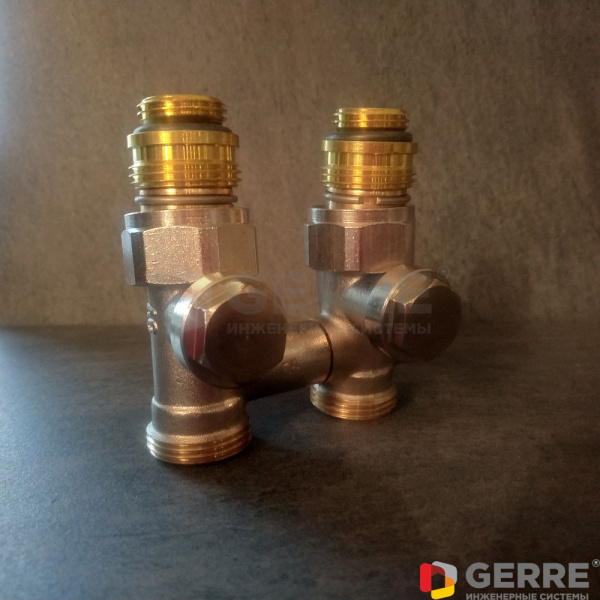 Присоединительный узел Multiflex V CE 1/2"НР x 3/4"НР,  для опорожнения Multiflex