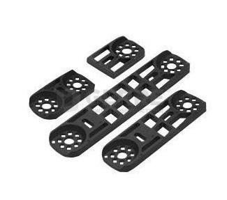 Плитка монтажная полимерная, двойная, L = 80 мм Фитинги и комплектующие для труб из сшитого полиэтилена KAN-therm (Польша)