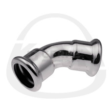 Отвод 45° press, 76,1 х 76,1 Фитинги и комплектующие для оцинкованных труб KAN-therm (Польша)