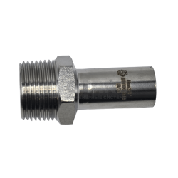 Вставка с НР MVI, 22х1/2&quot; (нержавеющая сталь) 