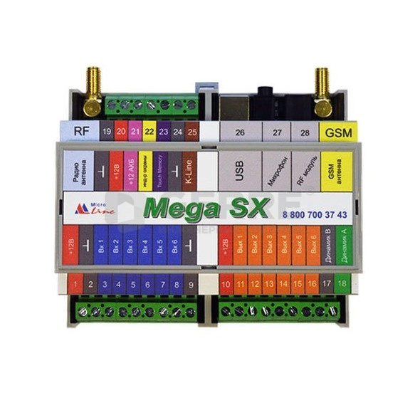 MEGA SX-350 Light - охранная GSM сигнализация Термостаты и контроллеры ZONT 