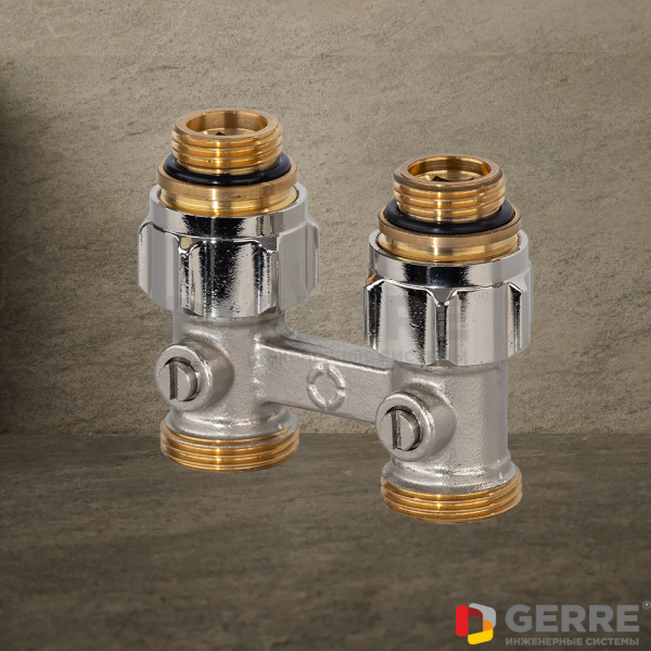 Вентиль Multiflex R ZB прямой ½ НР x ¾ НР Multiflex