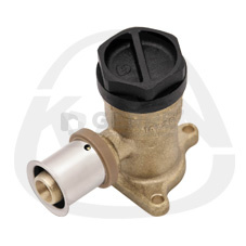 Отвод фиксируемый Press с ушками, 16 х 2/ G1/2 Фитинги и комплектующие для металлопластиковых труб KAN-therm (Польша)