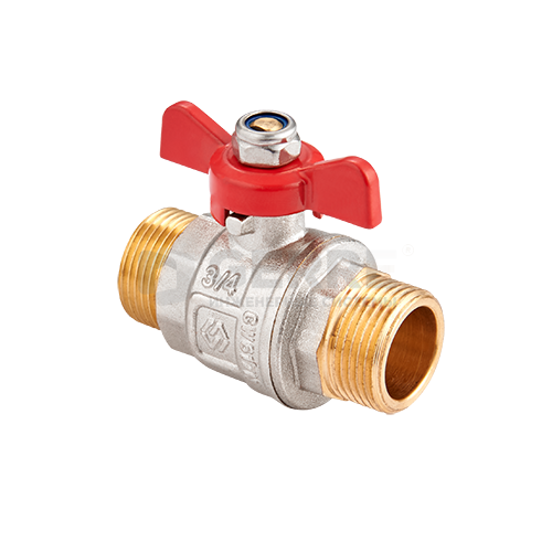 Кран шаровый полнопроходной MVI 1/2" наружная-наружная, бабочка Запорная арматура MVI