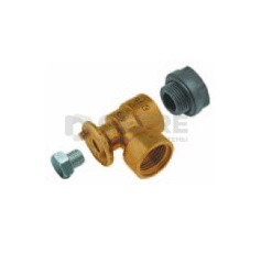 Отвод фиксируемый с резьбой внутренней KAN-therm G 1/2&quot; с заглушкой 