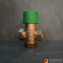 Термостатический смесительный вентиль „Brawa-Mix“ 1 НР, бронза, 30-70°С, с 3 НГ 
